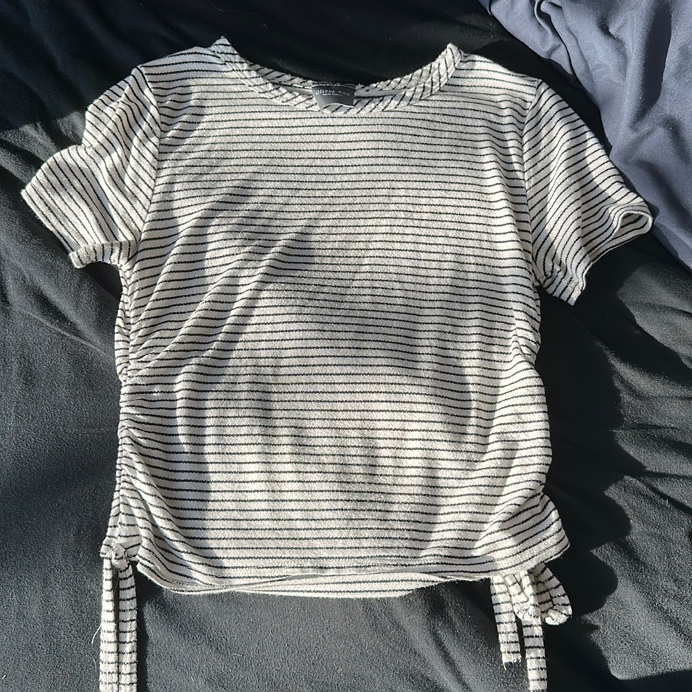 Olivia Rae, size M, stripped black and white